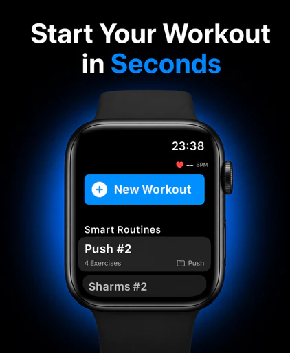 Start a PRZone workout from Apple Watch